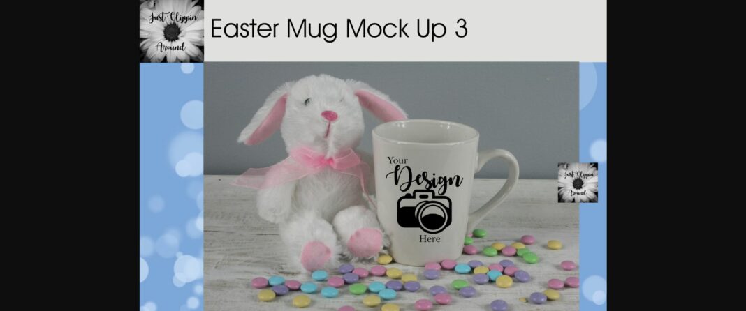 Easter Mug Mockup Poster 1