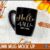 Fall / Autumn / Thanksgiving Black Mug Mock Up – High-res