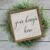 Farmhouse Sign Mockup Mock-Up