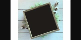 Farmhouse Style Sign Mockup Mock-Up Poster 1