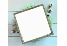 Farmhouse Style Sign Mockup Mock-Up Farmhouse Style Sign Mockup Mock-Up Poster 1