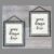 Floating Frames White Duo