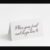 Food Table Catering Card Mock Up