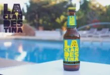 Formentera Lounge Club Pool | Beer Mockup Formentera Lounge Club Pool | Beer Mockup Poster 1