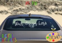 Full Rear Windshield Mockup Poster 1