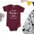 Heather Maroon Bella Canvas 100B Romper