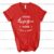 Heather Red Bella Canvas 3005 V Neck