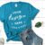 Heather Sapphire Gildan 5000 Flat Lay