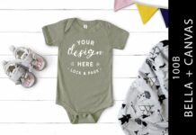 Heather Stone Bella Canvas 100B Romper Poster 1