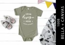 Heather Stone Bella Canvas 100B Romper Poster 1