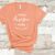 Heather Sunset Bella Canvas 3001 Mockup