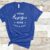 Heather True Royal Bella Canvas 3001