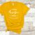 Heather Yellow Bella Canvas 3001Mockup