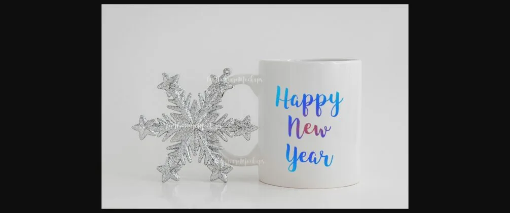 Holiday Coffee Mug Mockup Poster 2