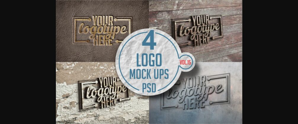 Logo Mock-up Pack 15 Poster 1