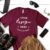 Male Maroon Bella Canvas 3001 Mockup