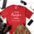 Male Red Bella Canvas 3001 TShirt Mockup