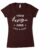 Maroon Triblend Bella Canvas 8413 Mockup