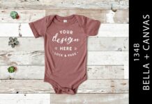Mauve Triblend Bella Canvas 134B Mockup Poster 1