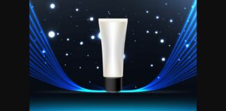Men Cosmetic Packaging Design Poster 1