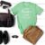 Mens Bella Canvas 3001 Mint Shirt Mockup