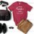 Mens Heather Raspberry Bella Canvas 3001