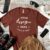 Mens Rust Bella Canvas 3001 Shirt Mockup