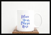 Minimal Coffee Mug Mock Up Poster 1