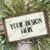 Mock-Up Farmhouse Sign
