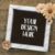 Mock-Up Farmhouse Sign