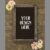Mock-Up Farmhouse Sign