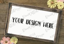 Mock-Up Farmhouse Sign Poster 1