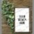 Mock-Up Farmhouse Sign