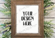 Mock-Up Farmhouse Sign Poster 1