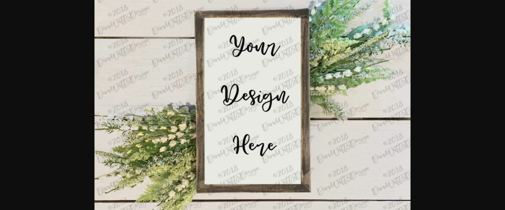 Mock-Up Farmhouse Sign Poster 1