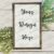 Mock-Up Farmhouse Sign