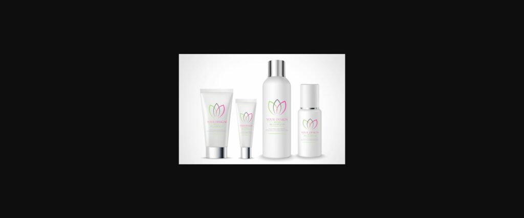 Mockup Cosmetic Products Poster 2