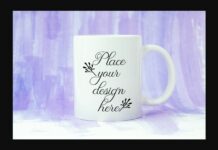 Mug Mockup Lilac Mock Up Poster 1