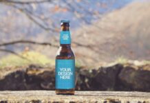 Nature View Beer Mockup Poster 1
