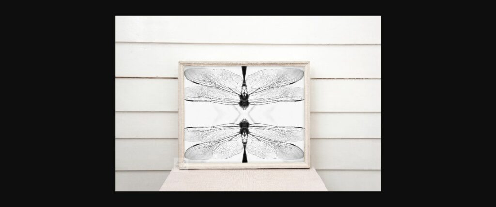 Nautical Horizontal Picture Frame Mockup Poster 5