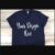 Navy V-Neck Unisex T-shirt Mockup Photo