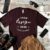 Oxblood Black Bella Canvas 3001 Mockup