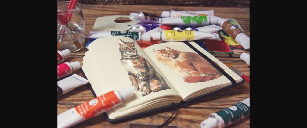 Pocket Notebook Acrylic Paint Tubs Poster 5