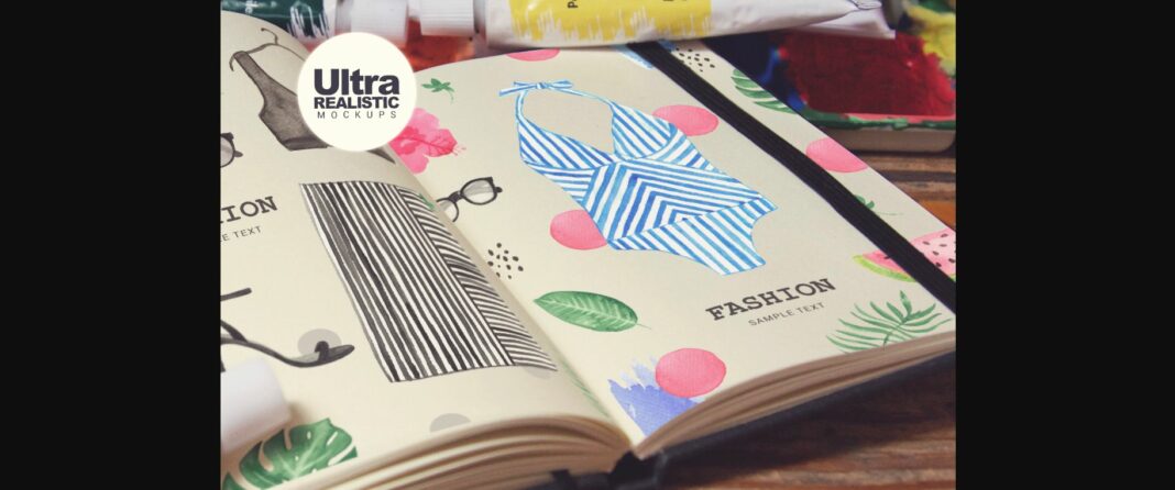 Pocket Notebook Acrylic Paint Tubs Poster 6