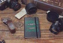 Pocket Notebook Black Mockup Poster 1