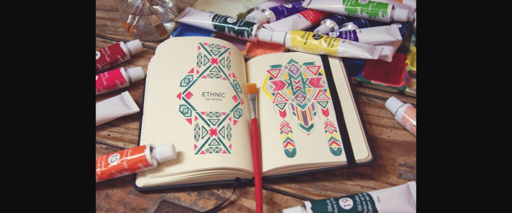Pocket Notebook & Brush Poster 4