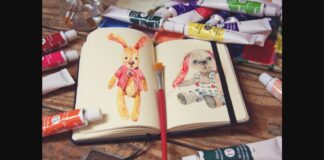 Pocket Notebook & Brush Poster 1