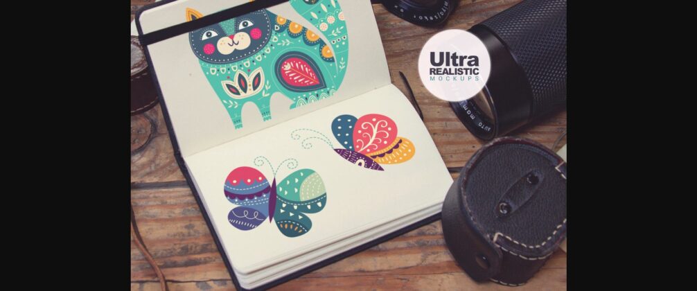 Pocket Notebook Mockup Poster 5