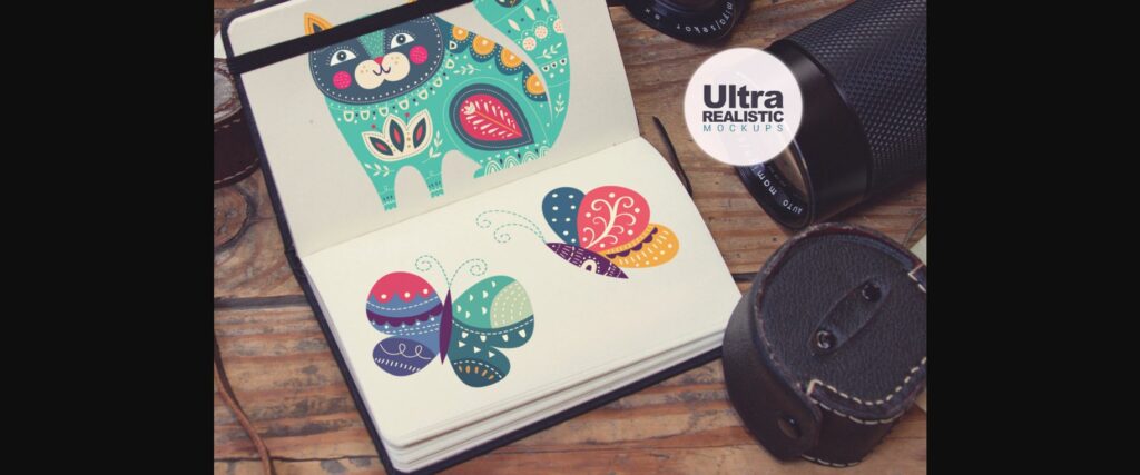 Pocket Notebook Mockup Poster 5