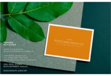 Postcard Mock-up / Real Scenes Poster 1